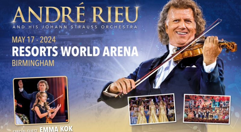 Andre Rieu Resorts World Arena Birmingham concert tickets corporate hospitality packages