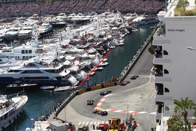 Monaco Grand Prix Chicane Yacht Monaco Harbour