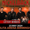 Nickelback Tickets VIP Hospitality packages 